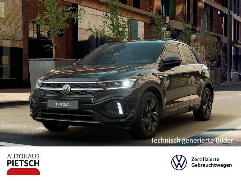 Schwarz Gebraucht 2024 VW T-Roc Business SUV | 35.980 € (Teuer) - Bild 1/3