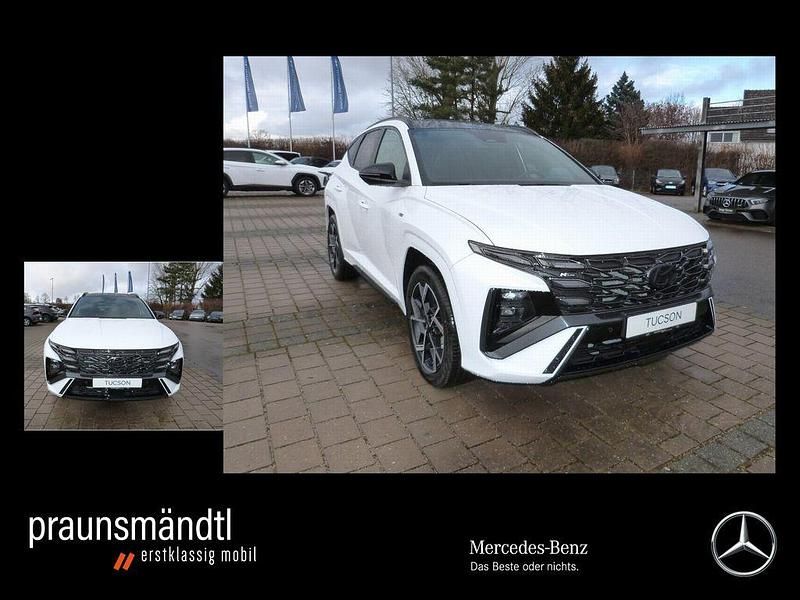 Weiß Gebraucht 2024 Hyundai Tucson N Line SUV | 41.444 € (Fairer Preis) - Bild 1/4