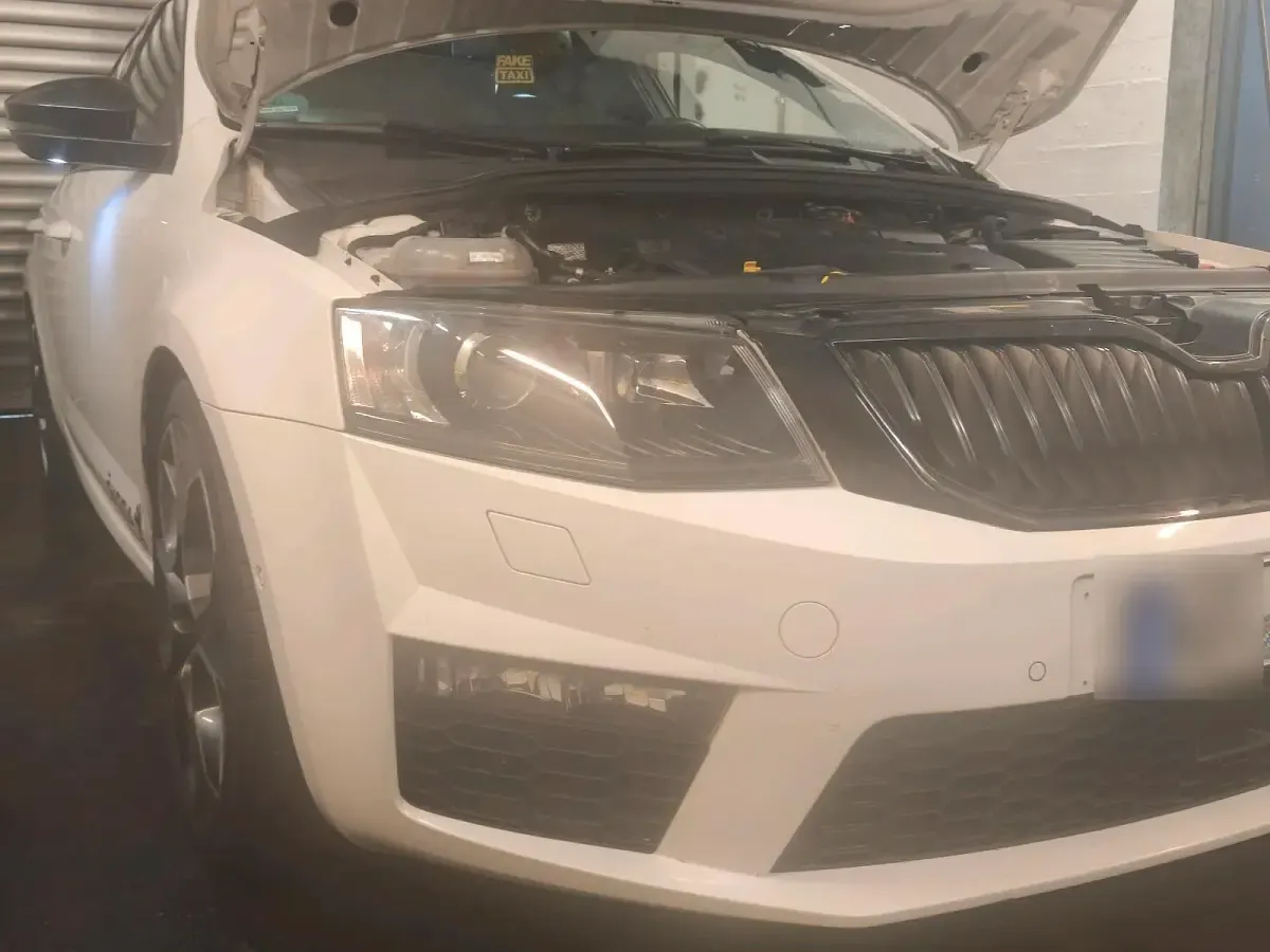 Usata Skoda Octavia RS 184 CV (135 kW) 2014 Bianco Station wagon
