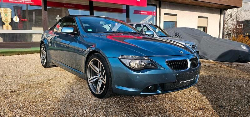 Atlantikblau metallic Gebraucht 2005 BMW 630 Cabriolet M Sport Cabrio | 13.999 € (Superpreis) - Bild 1/4