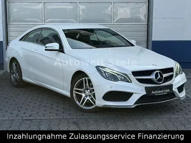 Gebraucht Mercedes E350 AMG line 252 PS (185 kW) 2013 Weiß Coupé