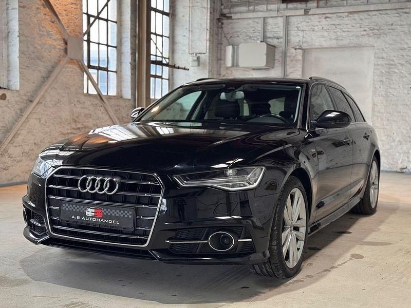 Schwarz Gebraucht 2018 Audi A6 S-Line Kombi | 16.990 € (Superpreis) - Bild 1/4