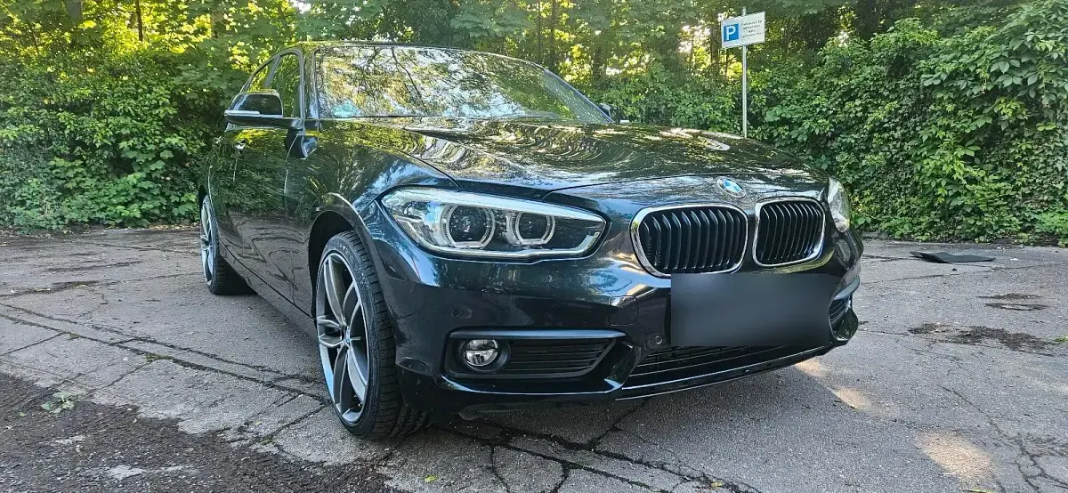 Gebraucht BMW 118 136 PS (100 kW) 2018 Schwarz Kleinwagen