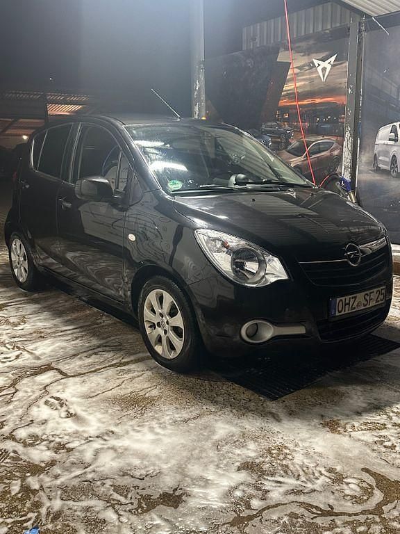 Gebraucht Opel Agila Edition 68 PS (50 kW) 2008 Schwarz Kleinwagen