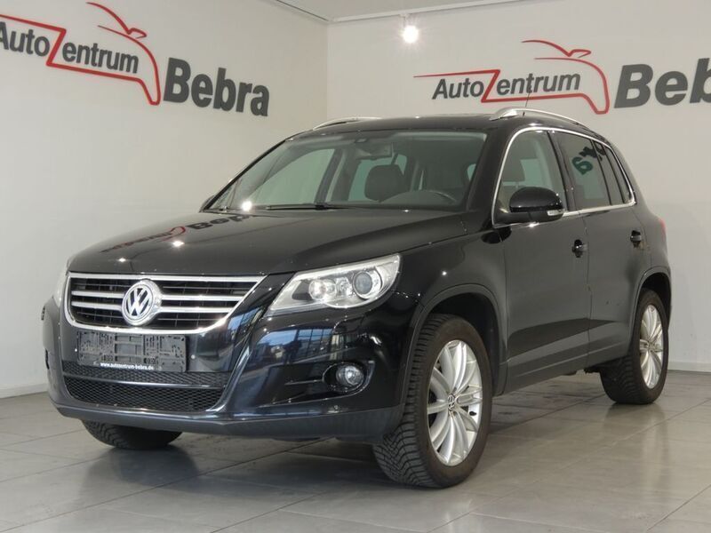 Schwarz Gebraucht 2008 VW Tiguan Sportline SUV | 4.490 € (Teuer) - Bild 1/4