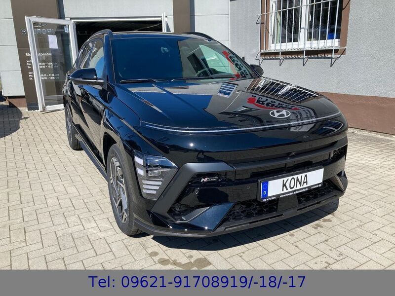 Abyss black Neu 2024 Hyundai Kona N Line SUV | 35.750 € (Etwas zu teuer) - Bild 1/4