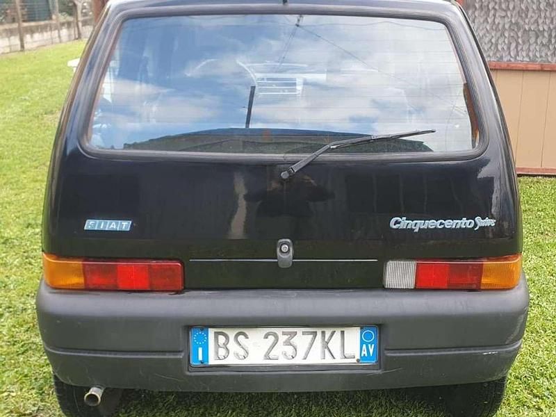 Gebraucht Fiat Cinquecento 39 PS (28 kW) 1993 Schwarz Kleinwagen