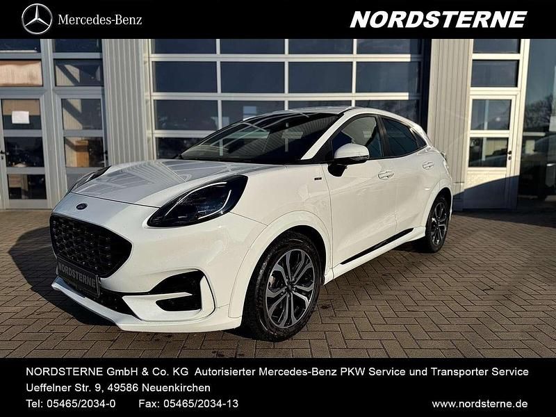 Gebraucht Ford Puma ST-Line 125 PS (91 kW) 2021 Weiß Kleinwagen