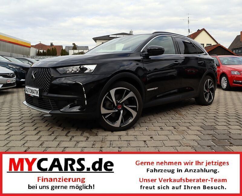Lackierung schwarz perla nera/ Gebraucht 2021 DS Automobiles DS7 Crossback Rivoli SUV | 29.555 € (Fairer Preis) - Bild 1/3