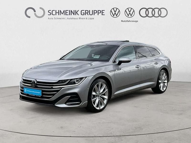 Pyritsilber metallic Gebraucht 2024 VW Arteon R-line Kombi | 42.880 € - Bild 1/4