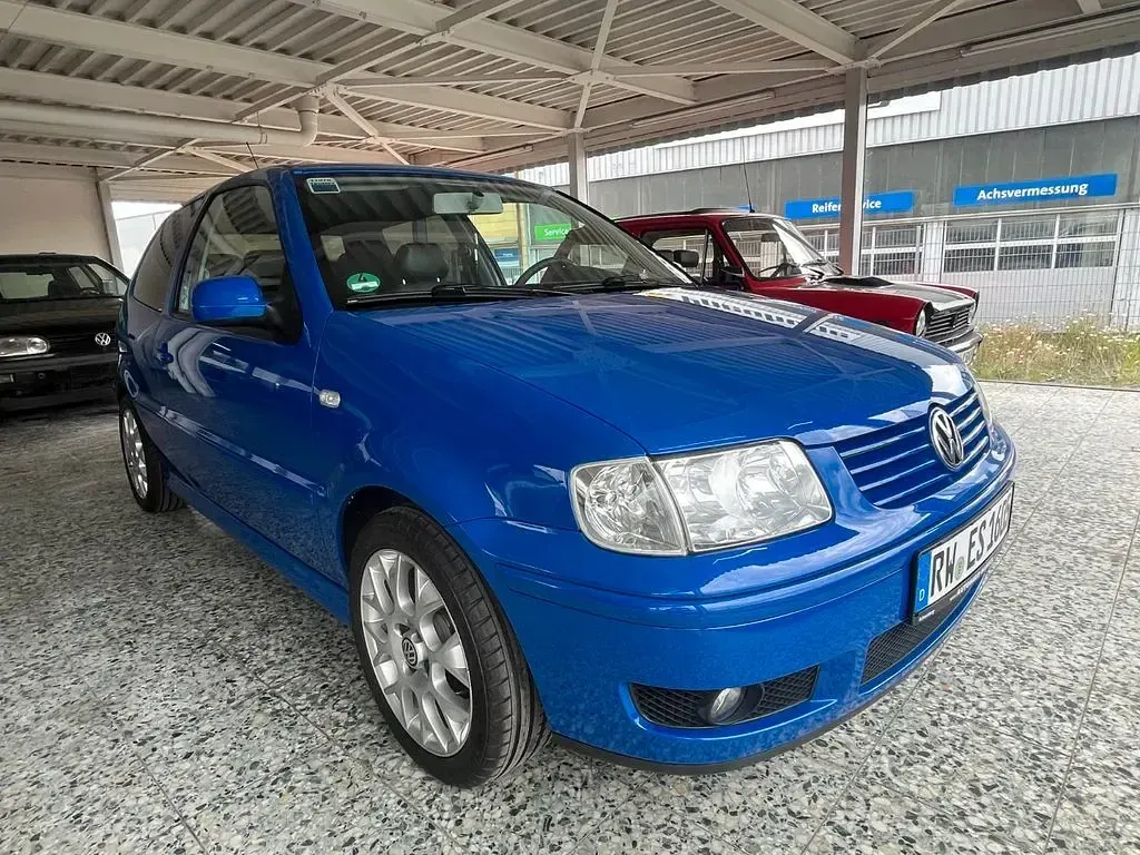 Gebraucht VW Polo Conceptline 75 PS (55 kW) 2000 Blau Limousine