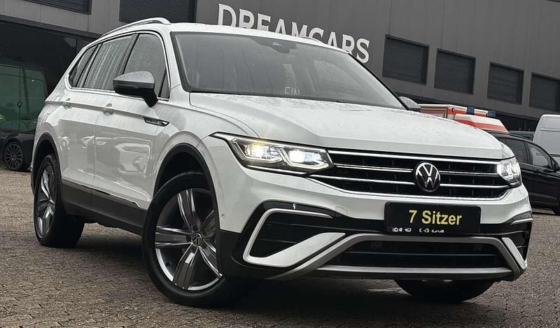 Weiß Gebraucht 2022 VW Tiguan Allspace Life SUV | 36.000 € (Teuer) - Bild 1/4