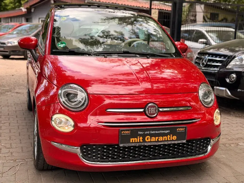 Gebraucht Fiat 500 86 PS (63 kW) 2016 Rot Limousine