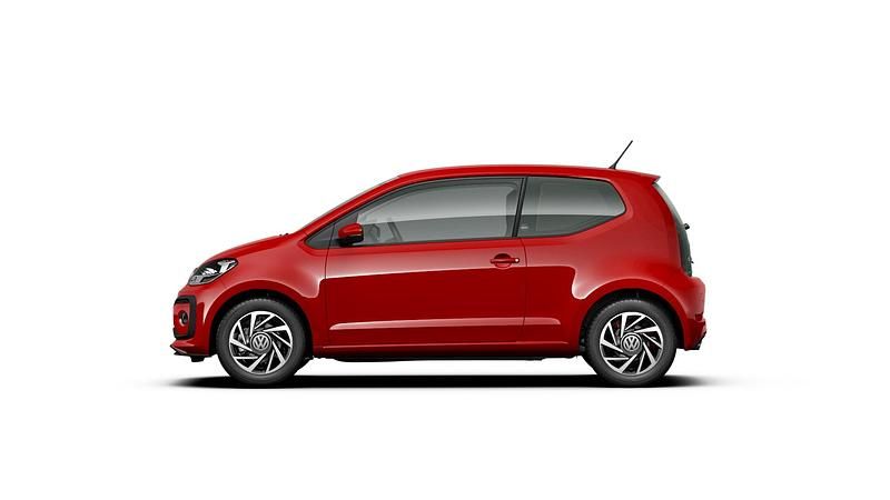 Gebraucht VW up! Beats 90 PS (66 kW) 2018 Rot Kleinwagen