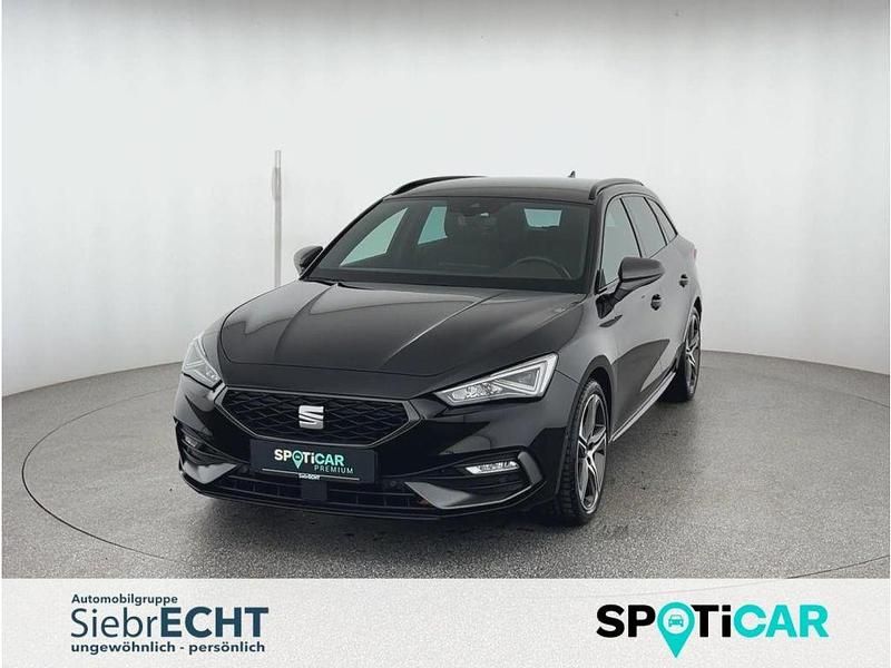 Schwarz Gebraucht 2022 Seat Leon FR Kombi | 21.990 € (Guter Preis) - Bild 1/4