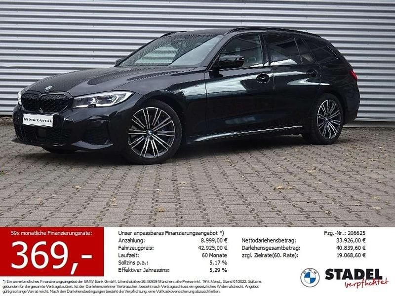 Saphirschwarz met. Gebraucht 2022 BMW 340 Kombi | 42.399 € (Superpreis) - Bild 1/4