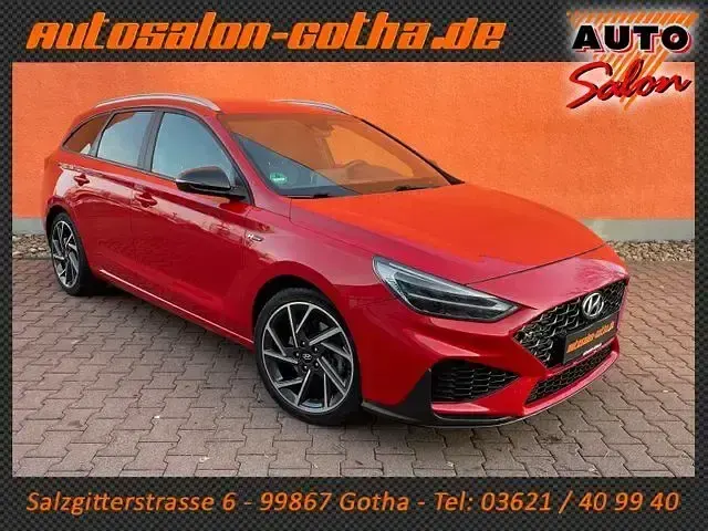 Gebraucht Hyundai i30 N Line 159 PS (116 kW) 2021 Rot Kombi