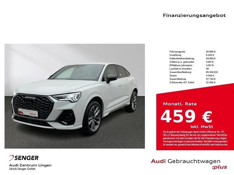Weiß Gebraucht 2022 Audi Q3 Sportback S-Line SUV | 39.880 € - Bild 1/1