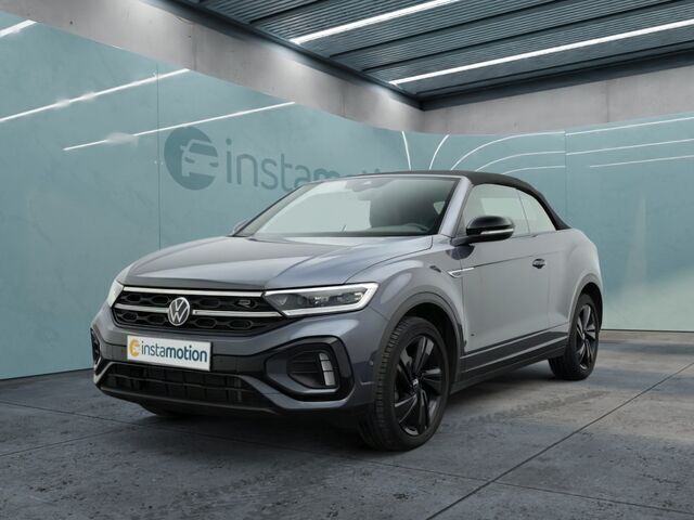 Gebraucht VW T-Roc Cabriolet R-line 150 PS (110 kW) 2024 Grau Cabrio