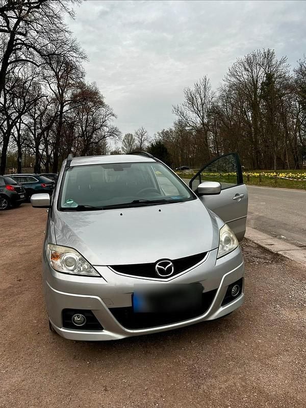 Gebraucht Mazda 5 115 PS (84 kW) 2010 Silber Van / Kleinbus