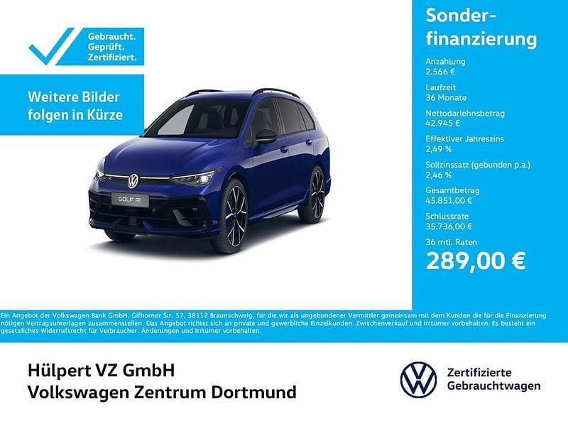 Lapiz blue metallic Gebraucht 2025 VW Golf VIII R Kombi | 46.257 € (Fairer Preis) - Bild 1/4