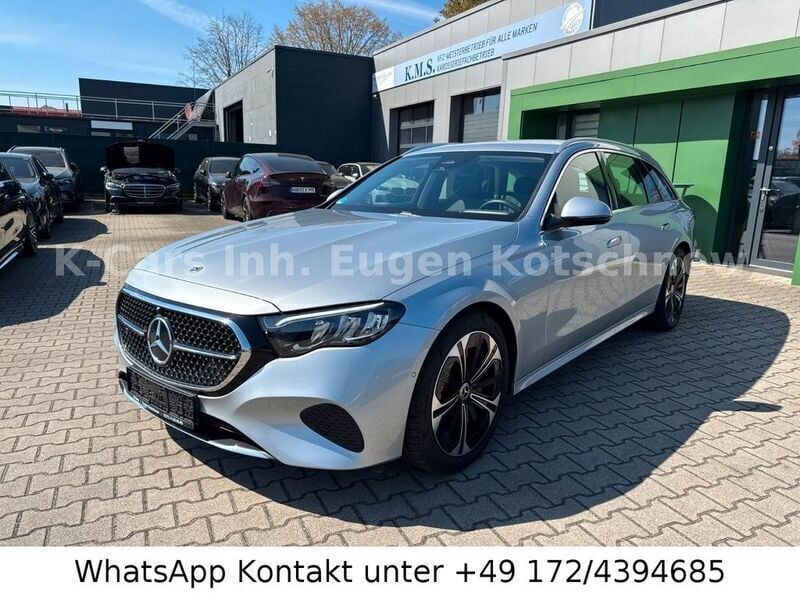 Silber Gebraucht 2024 Mercedes E300 Avantgarde Limousine | 49.490 € (Superpreis) - Bild 1/4