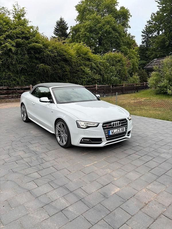 Weiß Gebraucht 2014 Audi S5 Cabriolet Cabrio | 27.500 € (Teuer) - Bild 1/4