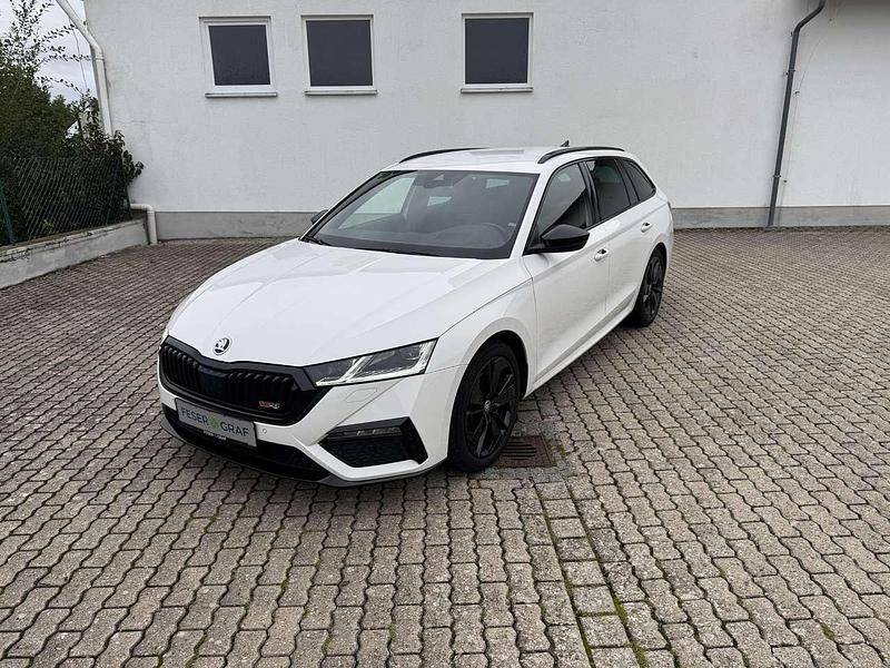 Gebraucht Skoda Octavia RS 200 PS (147 kW) 2023 Candy weiss Kombi