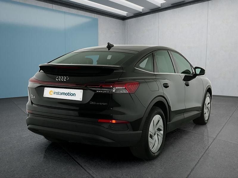 Gebraucht Audi Q4 Sportback e-tron 125 kW (170 PS) 2023 Schwarz SUV
