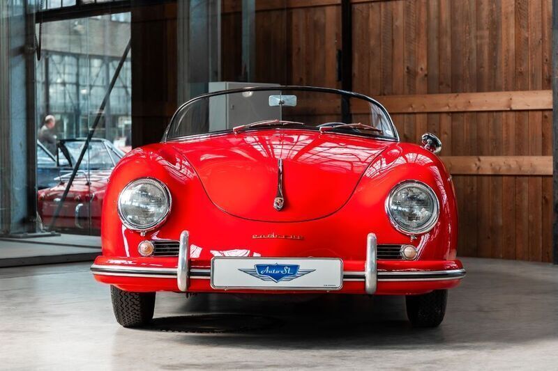 Gebraucht Porsche 356 60 PS (44 kW) 1956 Rot Cabrio