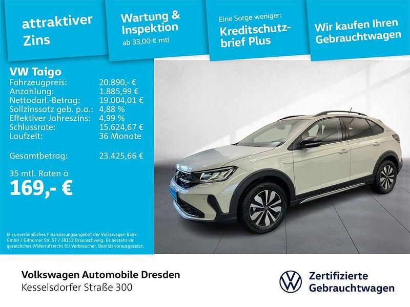 Gebraucht VW Taigo Goal 95 PS (69 kW) 2025 Grau SUV
