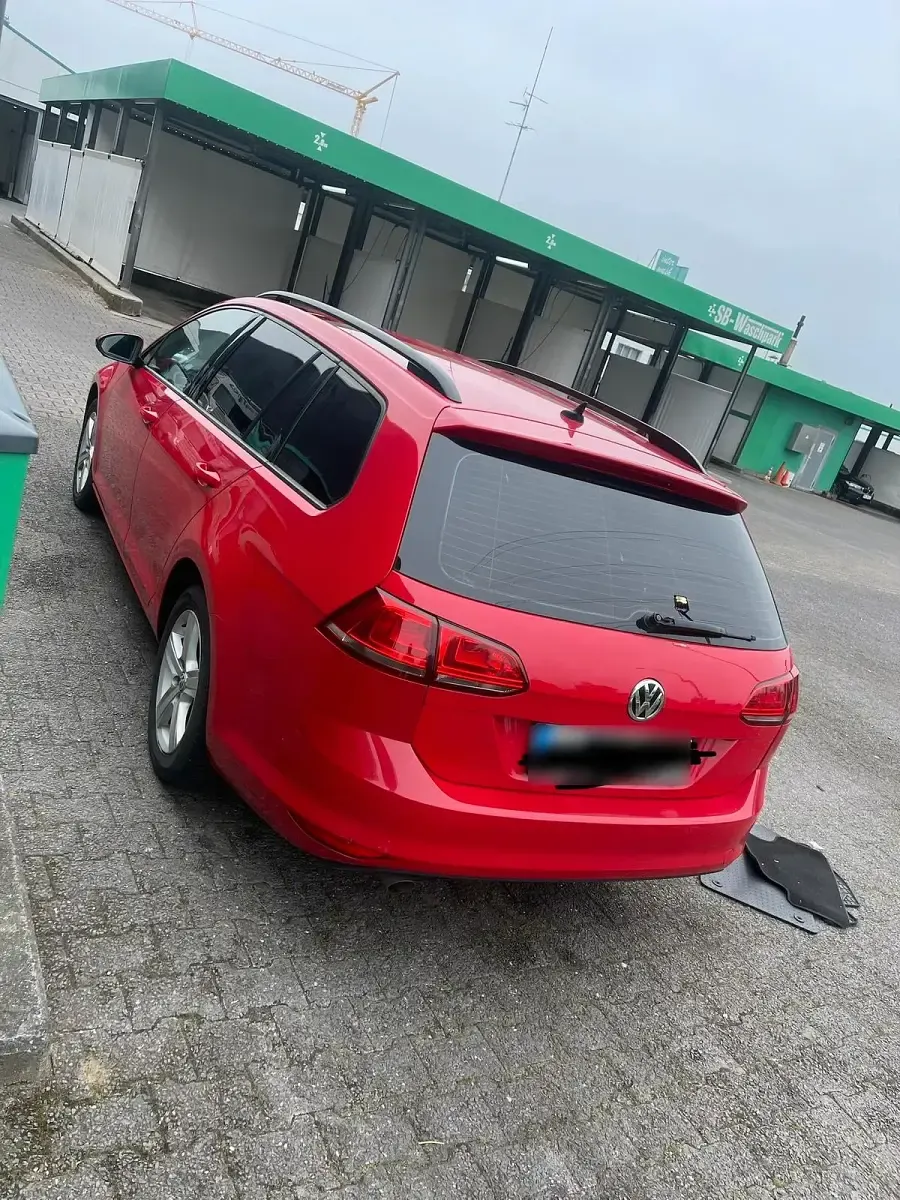 Używany VW Golf VII 116 KM (85 kW) 2015 Czerwony Kombi