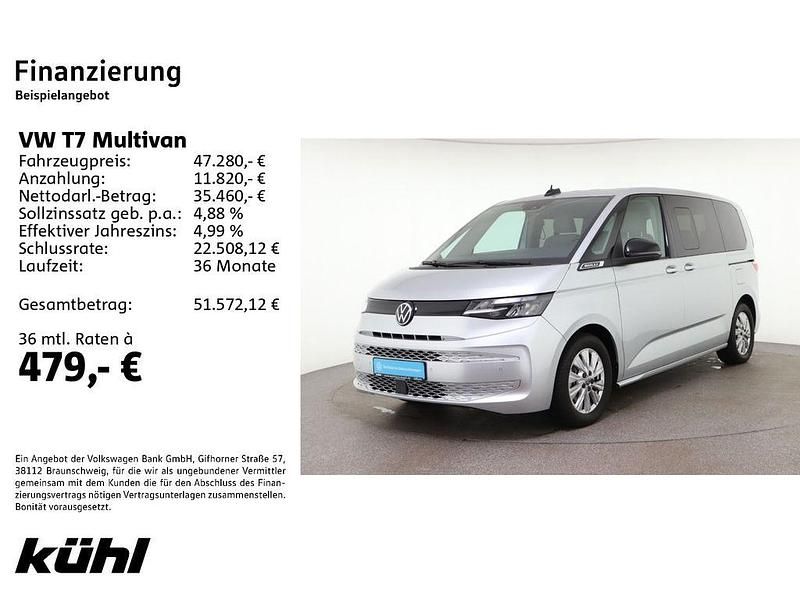 Gebraucht VW Multivan Basis 150 PS (110 kW) 2024 Reflexsilber metallic Van