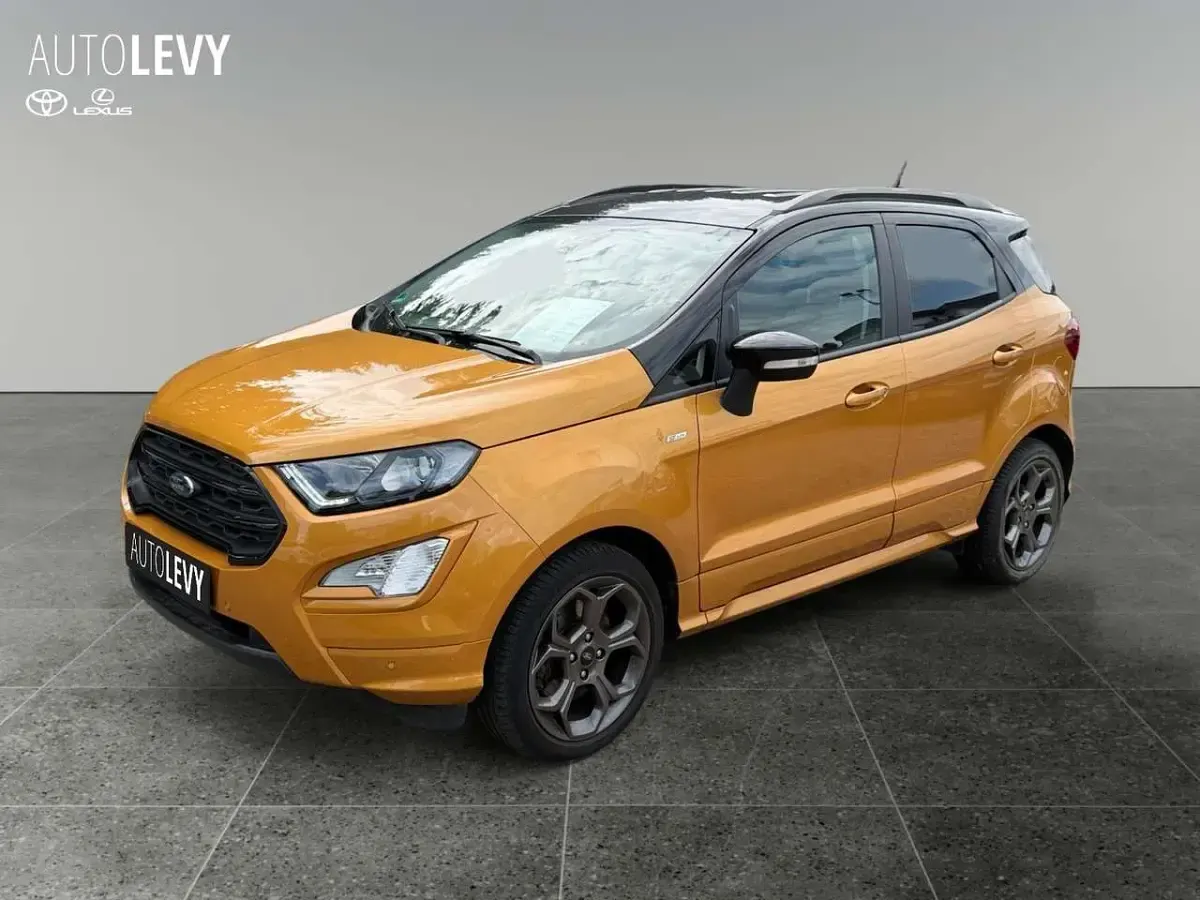 Gebraucht Ford Ecosport ST-Line 125 PS (91 kW) 2021 Sika gelb (metallic) SUV