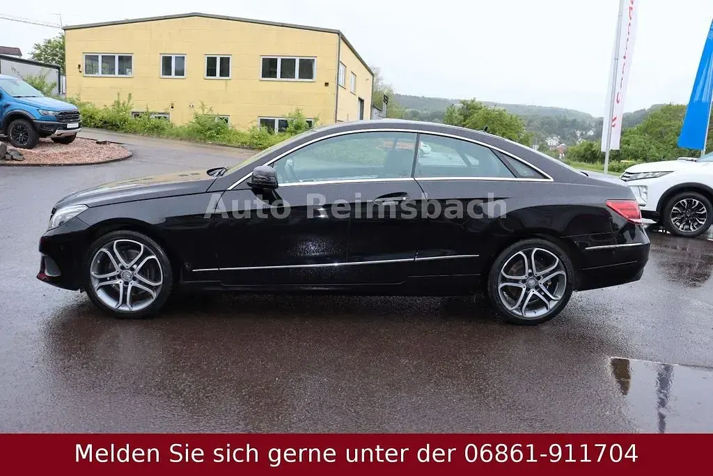 Używany Mercedes E250 211 KM (155 kW) 2015 Czarny Coupe