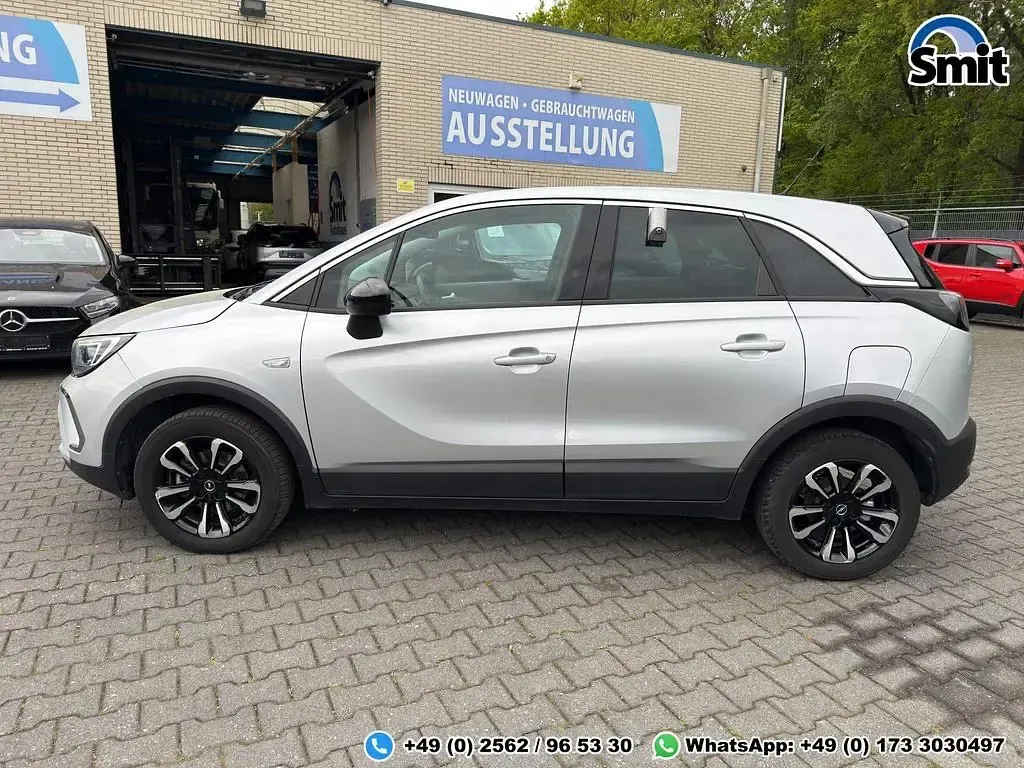 Gebraucht Opel Crossland X Elegance 110 PS (80 kW) 2024 Lackierung aluminiumg... SUV