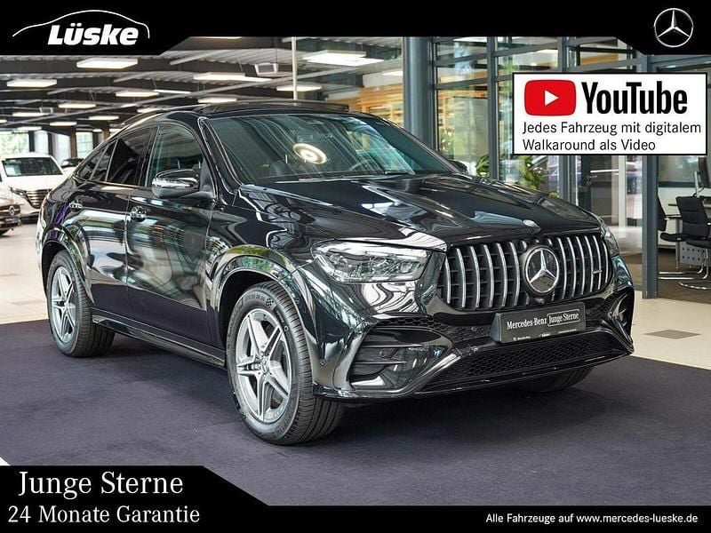 Obsidianschwarz Gebraucht 2024 Mercedes GLE53 AMG AMG Coupé | 108.900 € (Fairer Preis) - Bild 1/4