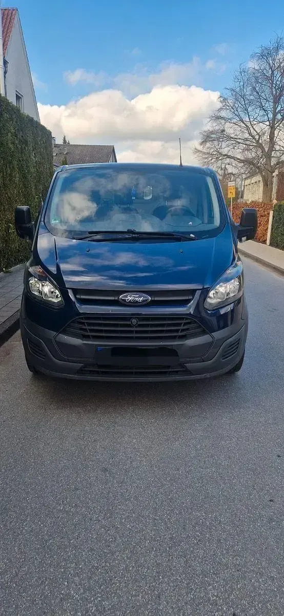 Gebraucht Ford Transit Custom 101 PS (74 kW) 2016 Blau Van / Kleinbus