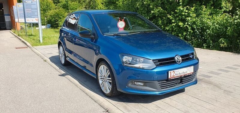 Blau Gebraucht 2017 VW Polo BlueGT Limousine | 13.990 € (Fairer Preis) - Bild 1/4