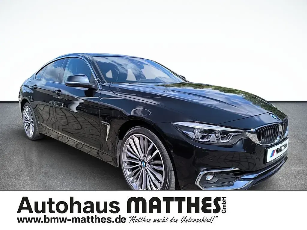 Gebraucht BMW 430 Gran Coupé Luxury Line 252 PS (185 kW) 2019 Schwarz Coupé