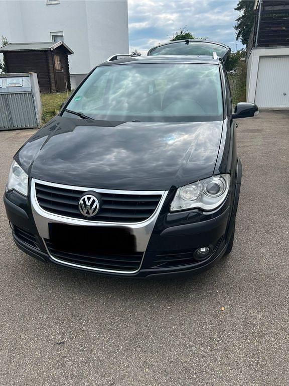 Schwarz Gebraucht 2007 VW Touran Highline Van / Kleinbus | 4.600 € (Fairer Preis) - Bild 1/4