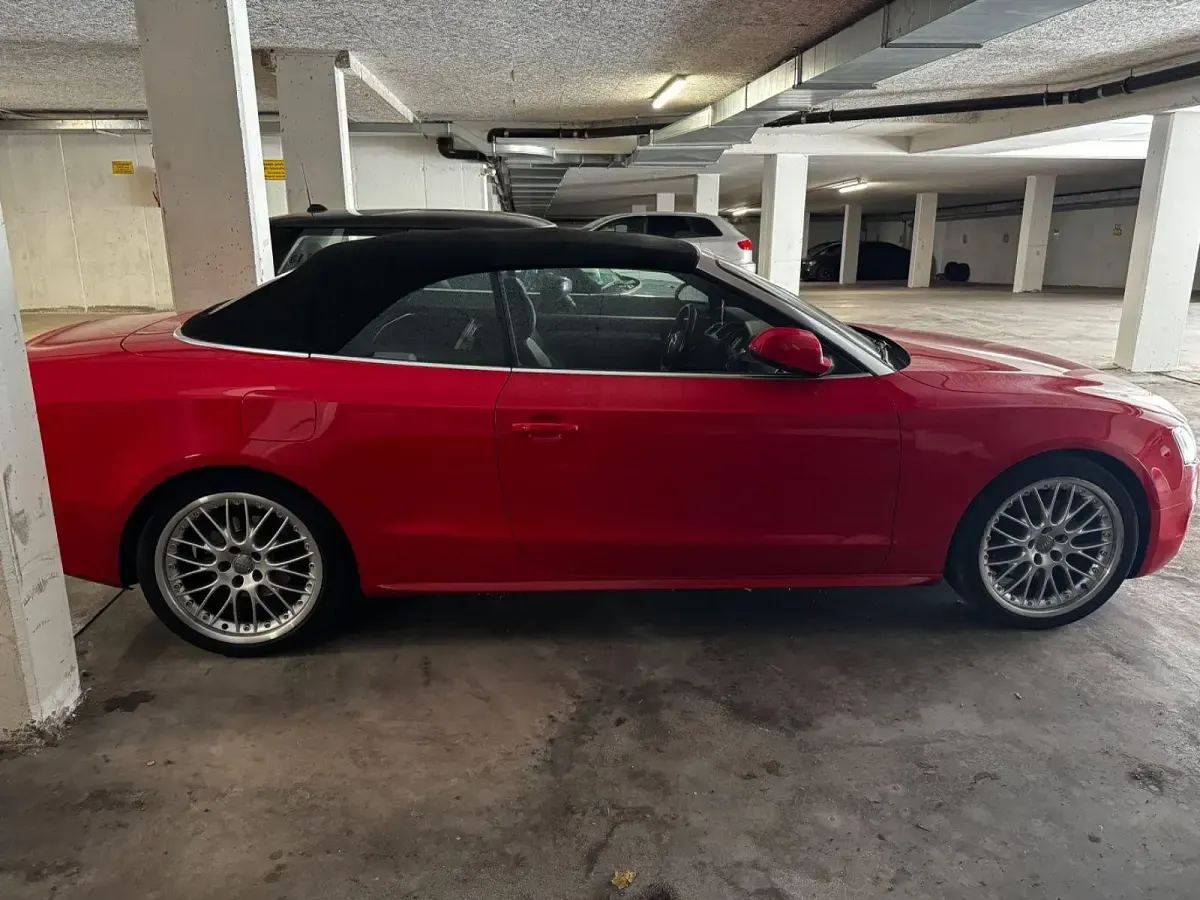 Gebraucht Audi A5 Cabriolet Design 211 PS (155 kW) 2009 Rot Cabrio