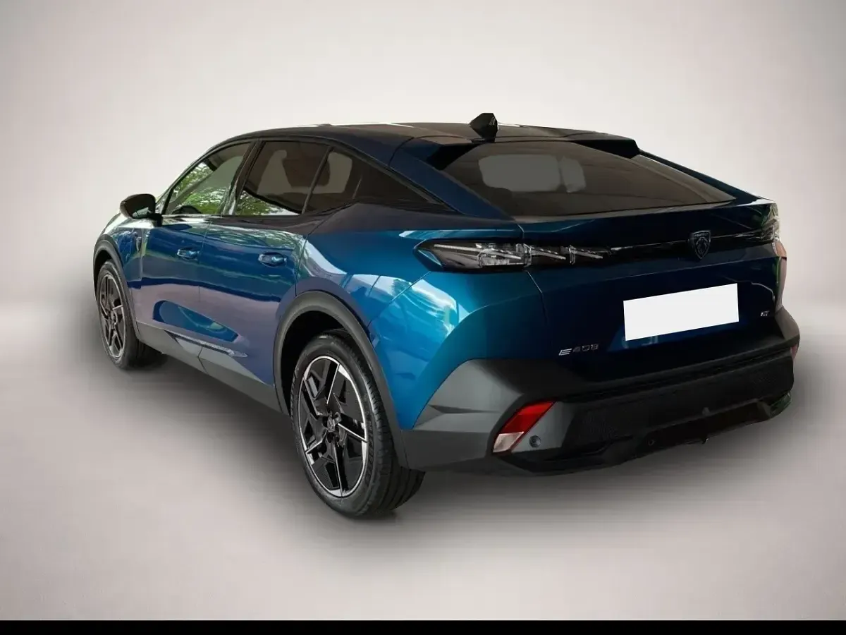 Neu Peugeot e-408 GTi 156 kW (213 PS) 2025 Blau SUV