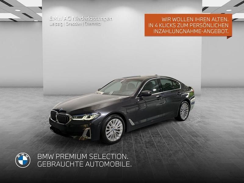 Grau Gebraucht 2021 BMW 520 Luxury Line Limousine | 41.511 € (Etwas zu teuer) - Bild 1/4