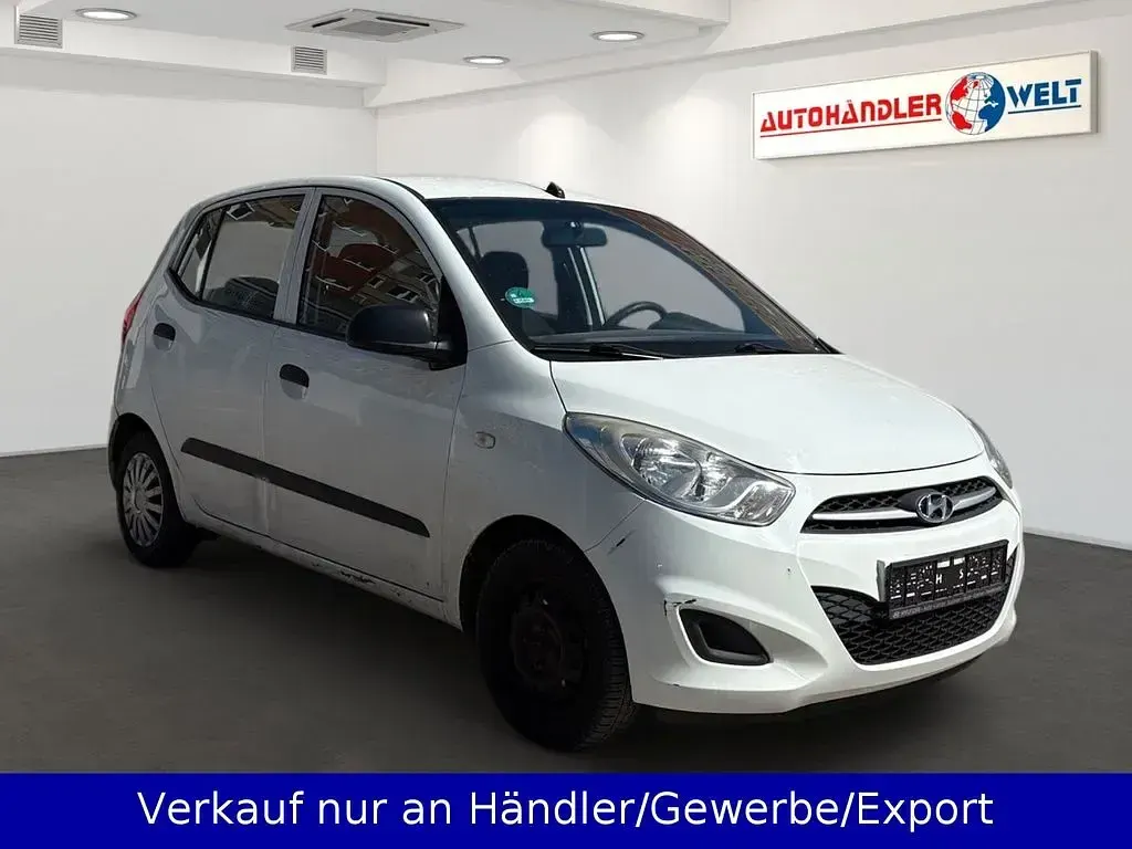 Usata Hyundai i10 69 CV (50 kW) 2011 Bianco Utilitaria