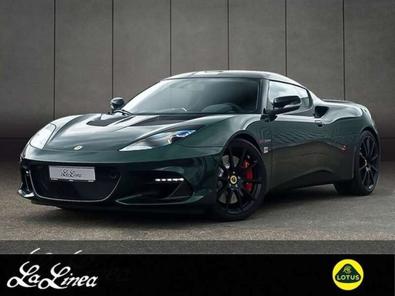 Racing green metallic Gebraucht 2019 Lotus Evora Coupé | 88.890 € - Bild 1/3