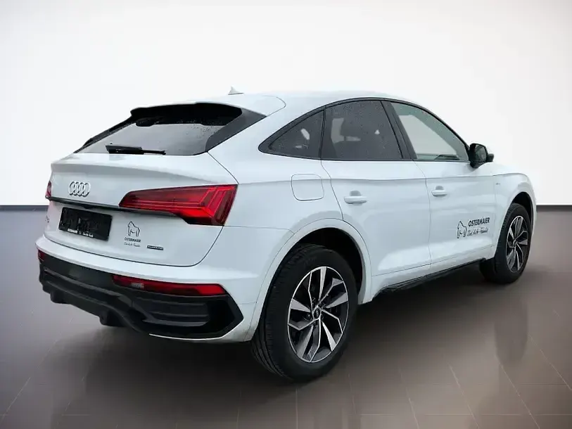 Gebraucht Audi Q5 Sportback S-Line 204 PS (150 kW) 2023 Gletscherweiß metallic SUV