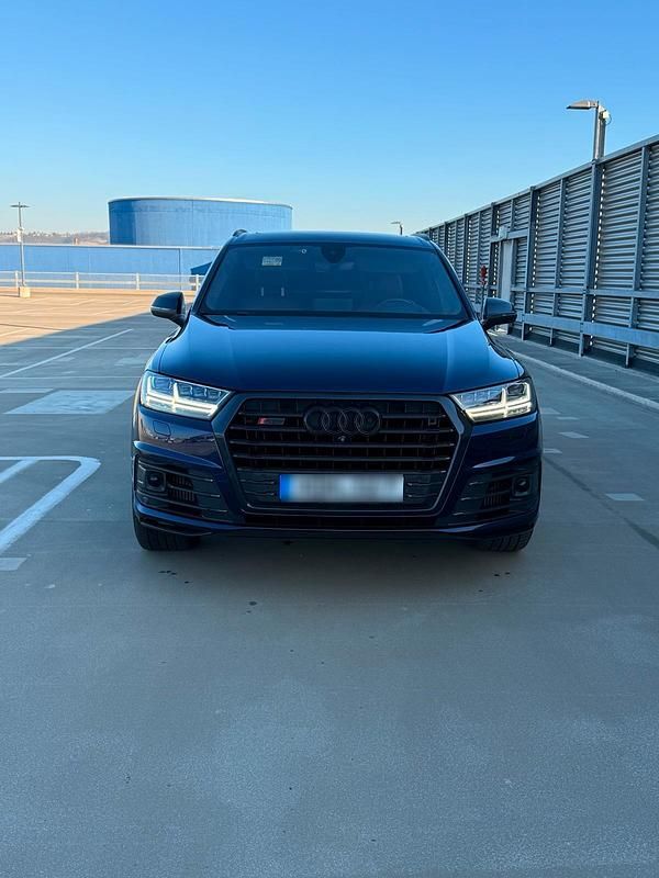 Second-hand Audi SQ7 436 CP (320 kW) 2017 Albastru SUV