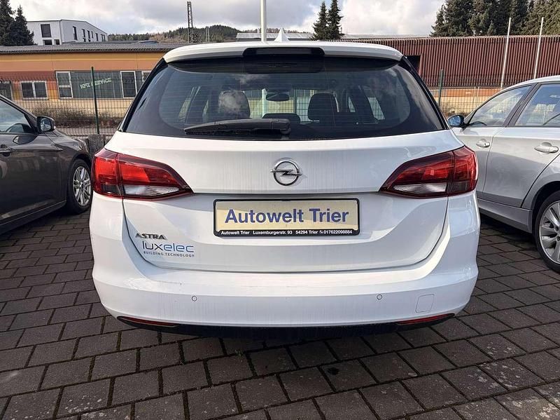 Gebraucht Opel Astra 110 PS (80 kW) 2018 Weiß Kombi