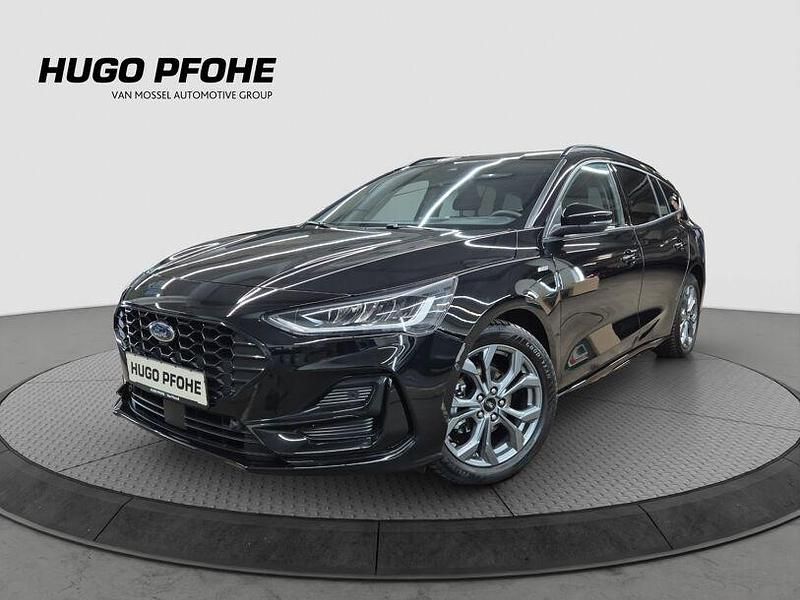 Gebraucht Ford Focus ST-Line X 125 PS (91 kW) 2023 Agate black metallic Kombi
